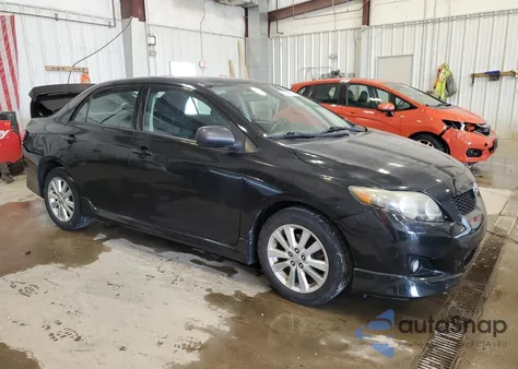 2010 Toyota Corolla Base from USA, damaged, VIN 2T1BU4EEXAC444034